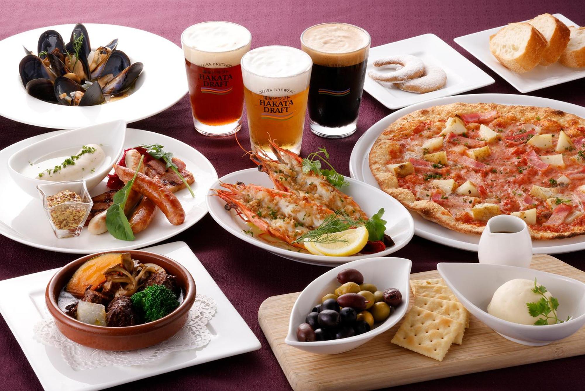 Hotel Okura Fukuoka Φουκουόκα Εξωτερικό φωτογραφία A selection of tapas